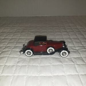 Solido 1929 Cord Age D'or Coupe Collectible Scale Diecast Car W/ Clear Case